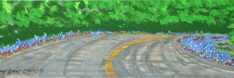 Highway to Spring by artist Grant Saint-Claire